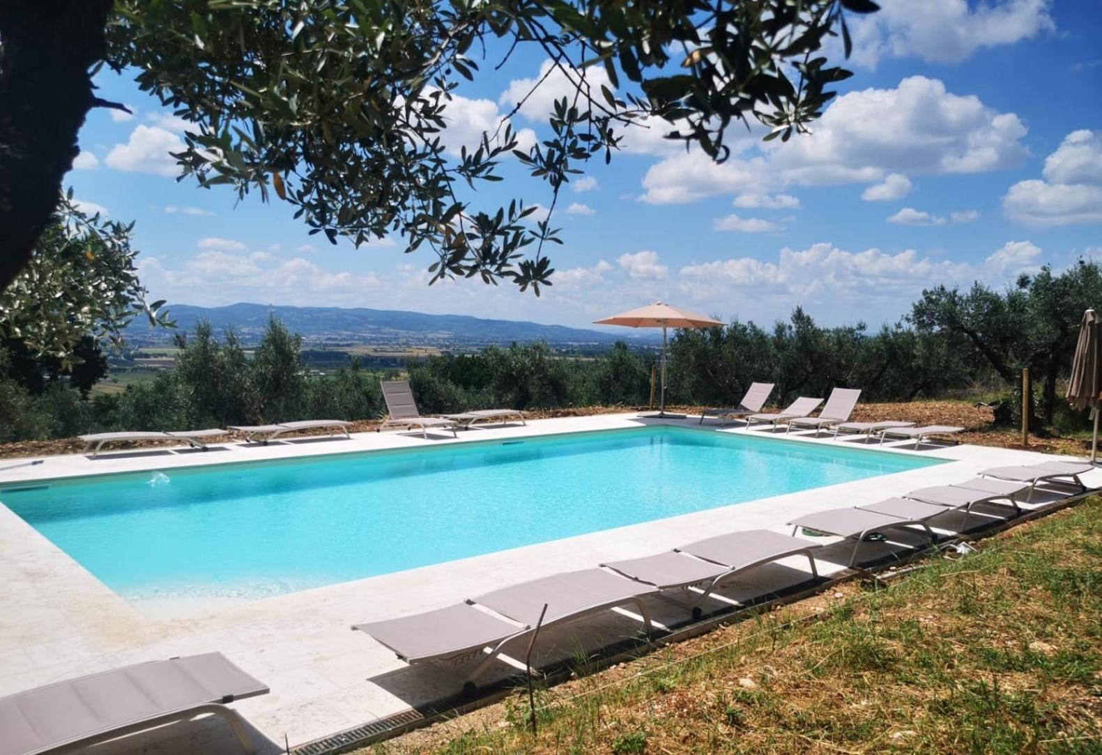 Agriturismo Villa Val D'Olivi Capodacqua  Екстер'єр фото